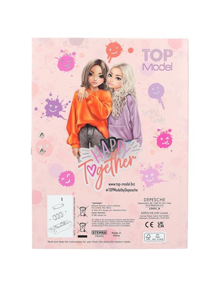 TOPModel Code secret Journal sonore HAPPY TOGETHER