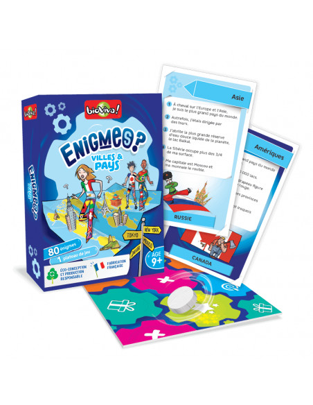 Enigmes - Villes et Pays