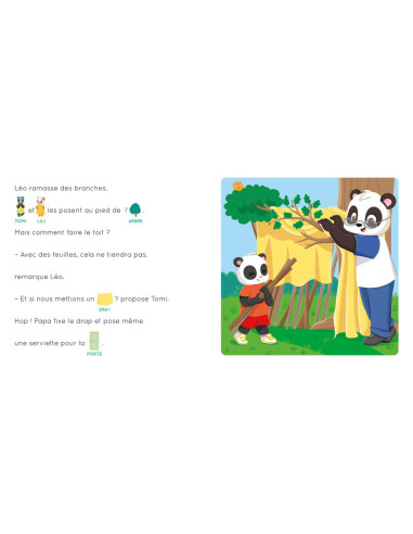 L'école des pandas - une jolie cabane