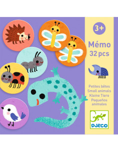 Memo des petites betes - djeco 2