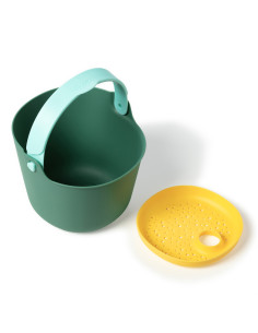 Quut - jouet de plage - seau bucki vert jardin 2