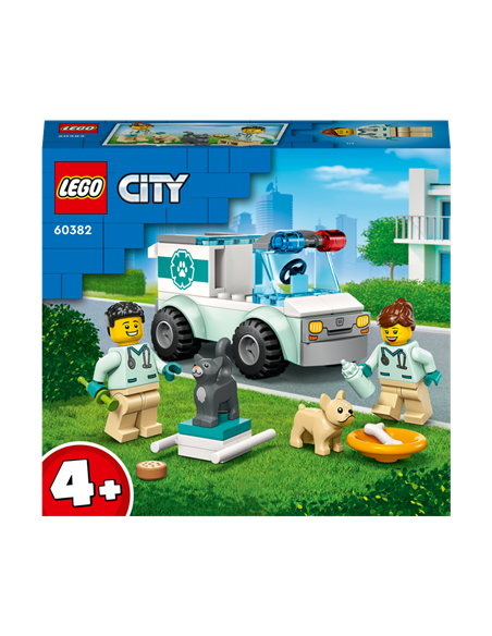 L'intervention du véhicule vétérinaire - LEGO® City - 60382