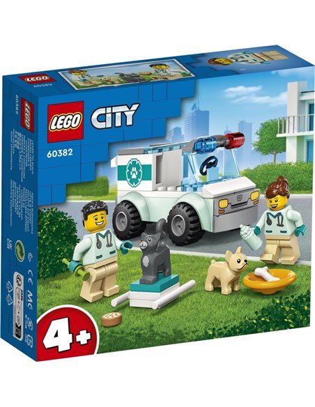 L'intervention du véhicule vétérinaire - LEGO® City - 60382