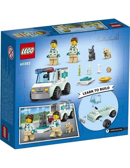 L'intervention du véhicule vétérinaire - LEGO® City - 60382