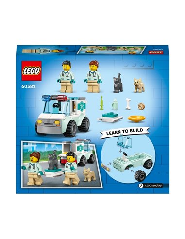 L'intervention du véhicule vétérinaire - LEGO® City - 60382