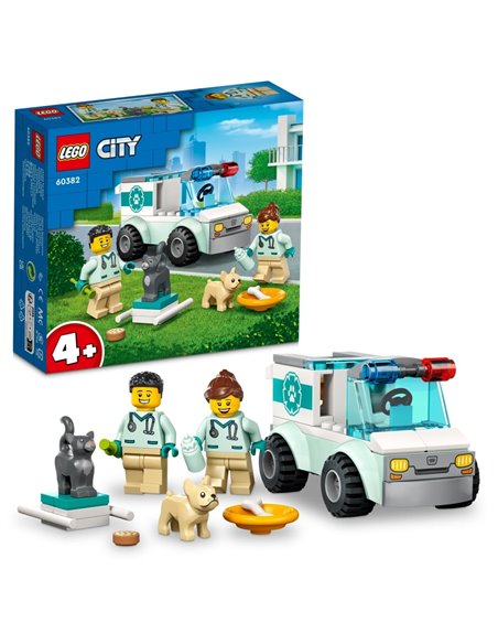 L'intervention du véhicule vétérinaire - LEGO® City - 60382