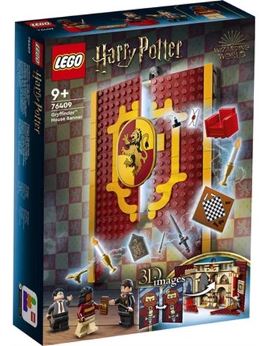 LEGO® HARRY POTTER 76409 - LE BLASON DE LA MAISON GRYFFONDOR