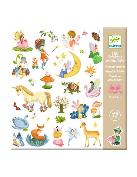 Stickers textures - fantasy - djeco