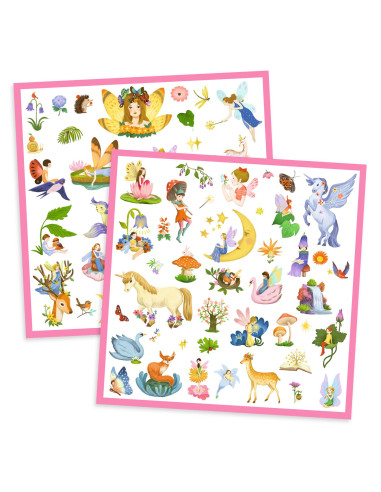 Stickers textures - fantasy - djeco