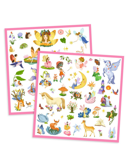 Stickers textures - fantasy - djeco