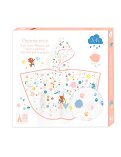 Cape de pluie petit modele - chat - djeco 2