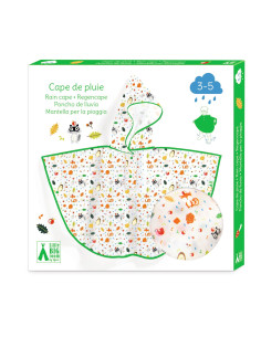 Cape de pluie petit modele - sous bois - djeco 2