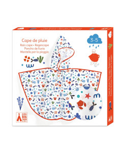 Cape de pluie petit modele - ocean - djeco 2