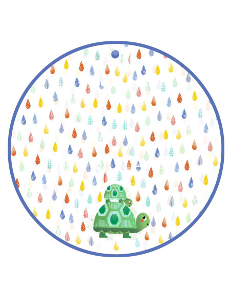 Cape de pluie petit modele - tortue - djeco