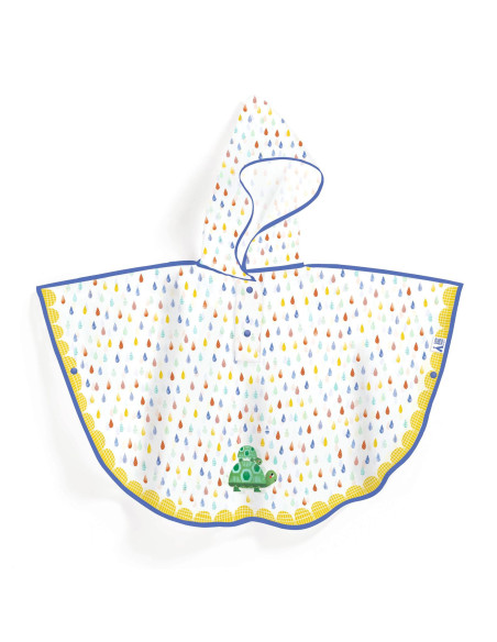 Cape de pluie petit modele - tortue - djeco