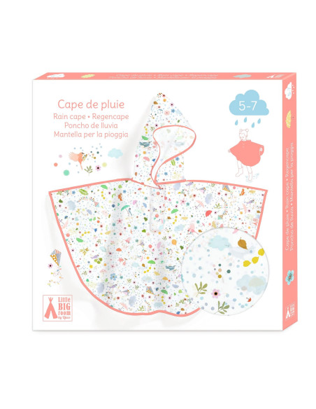 Cape de pluie grand modele - legerete - djeco