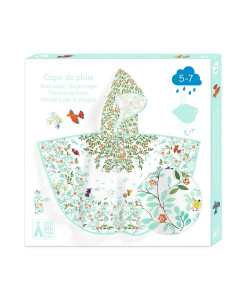 Cape de pluie grand modele - feuillage - djeco 2