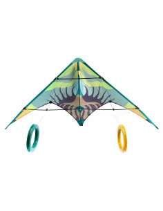 Cerf-volant - cerf-volant acrobatique - green wave - djeco