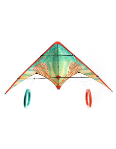Cerf-volant - cerf-volant acrobatique - red dots - djeco