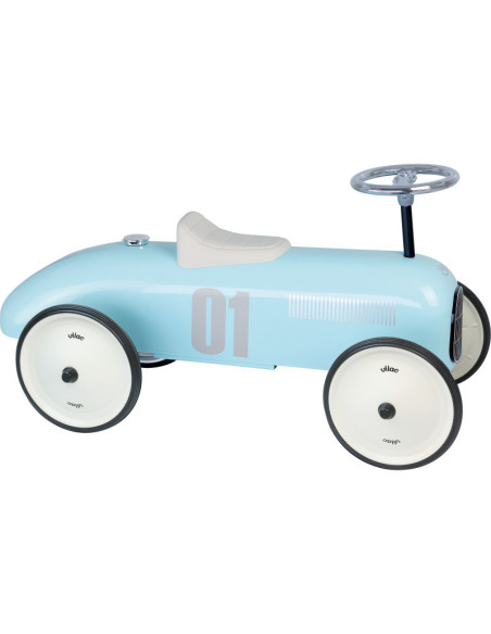 Porteur vintage métal bleu tendre - vilac