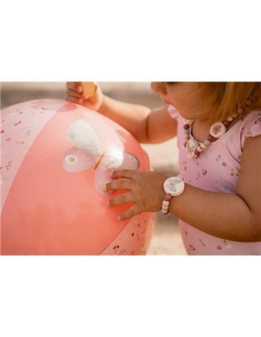 Ballon de plage - Flowers & Butterflies - 35 cm - Little dutch