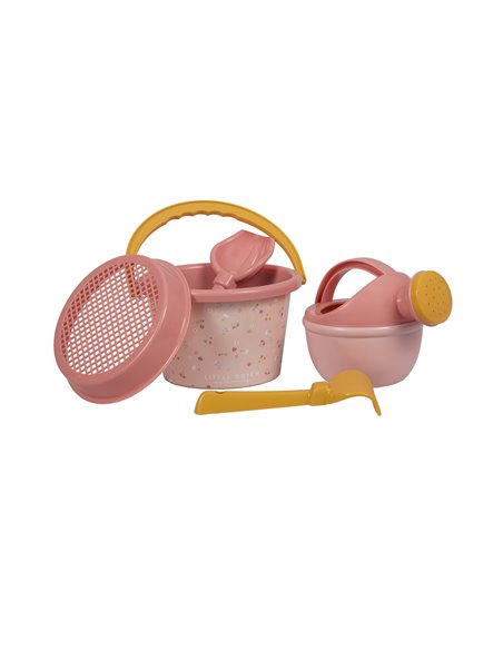 Set de jouets de plage - flowers & butterflies - Little dutch