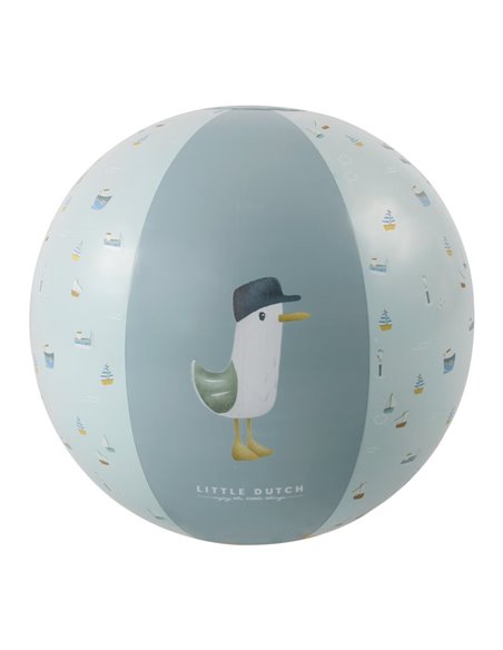 Ballon de plage - sailors bay - 35 cm - Little dutch