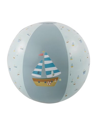 Ballon de plage - sailors bay - 35 cm - Little dutch