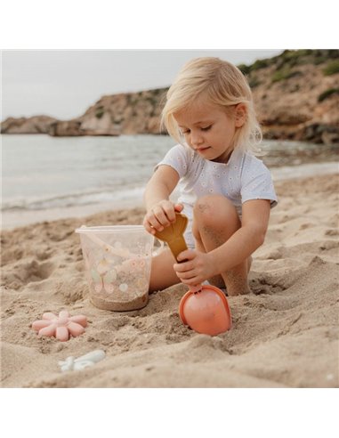 Seau de plage - flowers & butterflies - little dutch