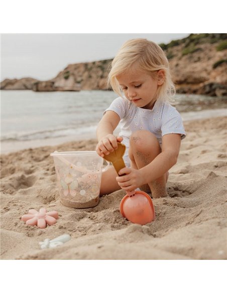 Seau de plage - flowers & butterflies - little dutch