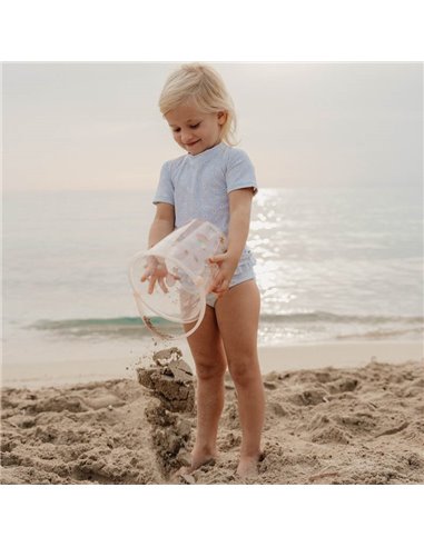 Seau de plage - flowers & butterflies - little dutch
