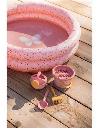 Piscine gonflable - flowers & butterflies - 80 x 20 cm - Little dutch