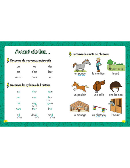 Les héros du cp - niveau 3 - aventures au poney-club