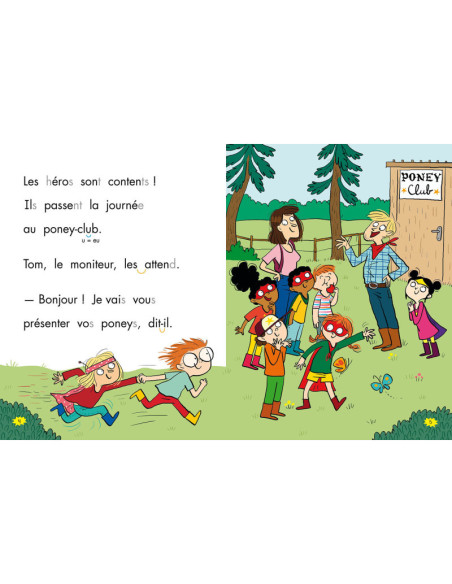 Les héros du cp - niveau 3 - aventures au poney-club