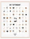 Affiche "En t'attendant"- Peau Claire - Maman / Papa