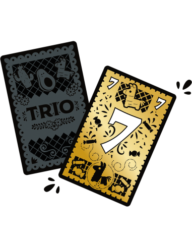 Trio - Jeu de Cartes Stratégique Famille 7+ ans - Cocktail Games
