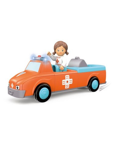 Anna amby ambulance / en 3 pieces - toddys by siku
