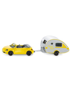 Voiture avec caravane 