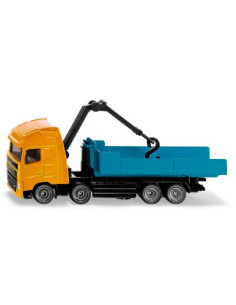 Camion polybenne + grue