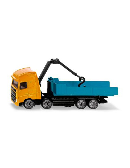 Camion polybenne + grue