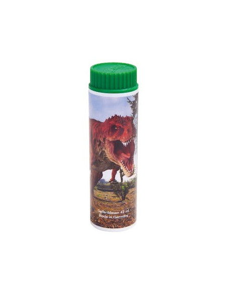 Pustefix - tube de bulles 42ml dinosaures