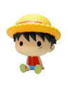 Plastoy tirelire chibi luffy - one piece