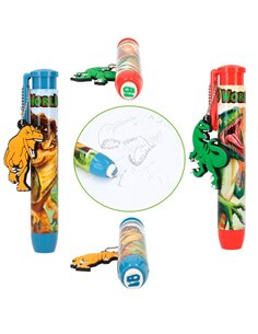 Dino World Gomme crayon poussoir 2