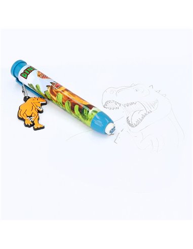 Dino World Gomme crayon poussoir
