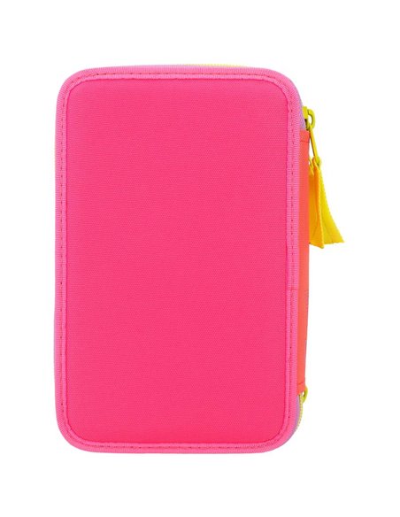TOPModel trousse 3 compartiments avec poche appli devant