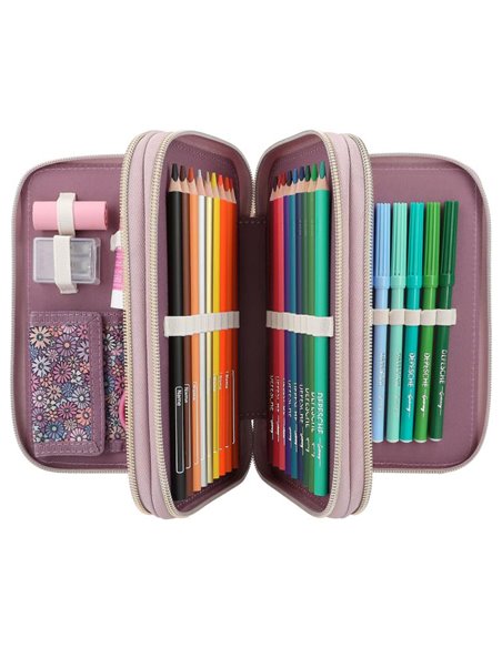 Miss Melody trousse 3 compartiments FLOWERFIELD
