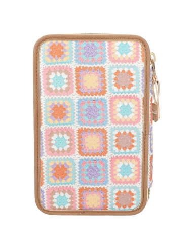 TOPModel trousse 3 compartiments HIPPIE HEART