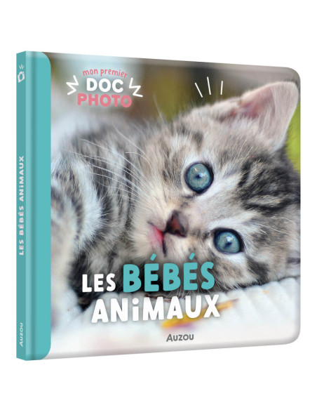 Mon premier doc photo - les bebes animaux - auzou