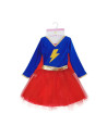 Robe lighting quick, taille 7-8 ans