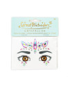 Strass autocollants pour le visage - pack unicorn